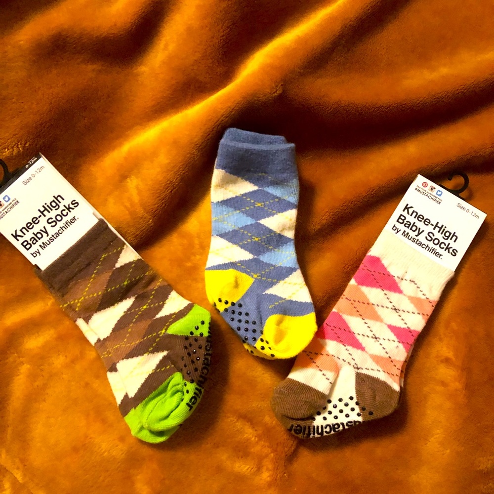 Knee High Baby Boy socks